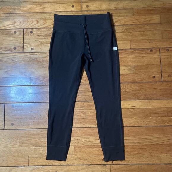 Vuori  Daily Leggings Black Drawstring Athletic Workout Lounge Jogger Pants $98 - Picture 9 of 16
